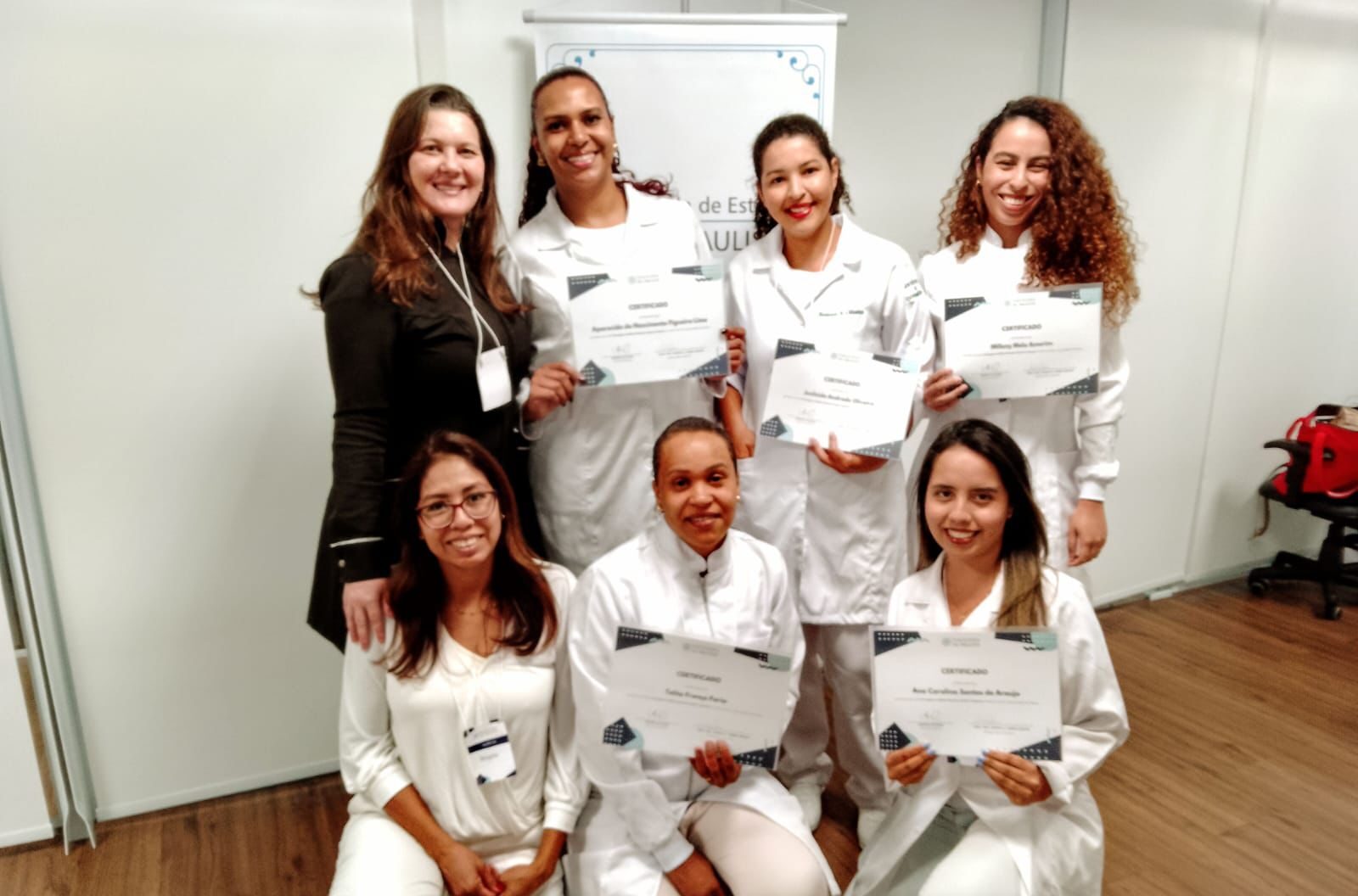 Grupo de Alunas da Escola de Estética Av. Paulista